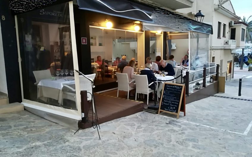 Resturant With Front Line Terrace In Port Andratx For Sale